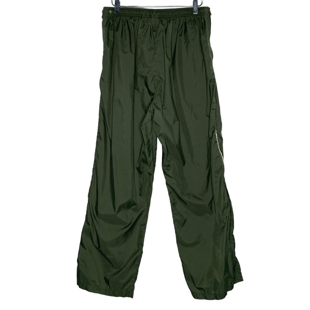 Nike XXL Mens Vintage Full Zip Track Pants Green Streetwear Gorpcore *flaw - Picture 2 of 11